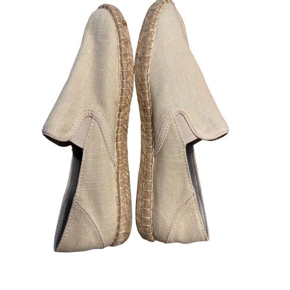 OluKai Kaula Pa'a Kapa Espadrilles Linen Slip On Womens US 8 Tan - Picture 5 of 8